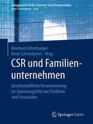 cover image of CSR und Familienunternehmen
